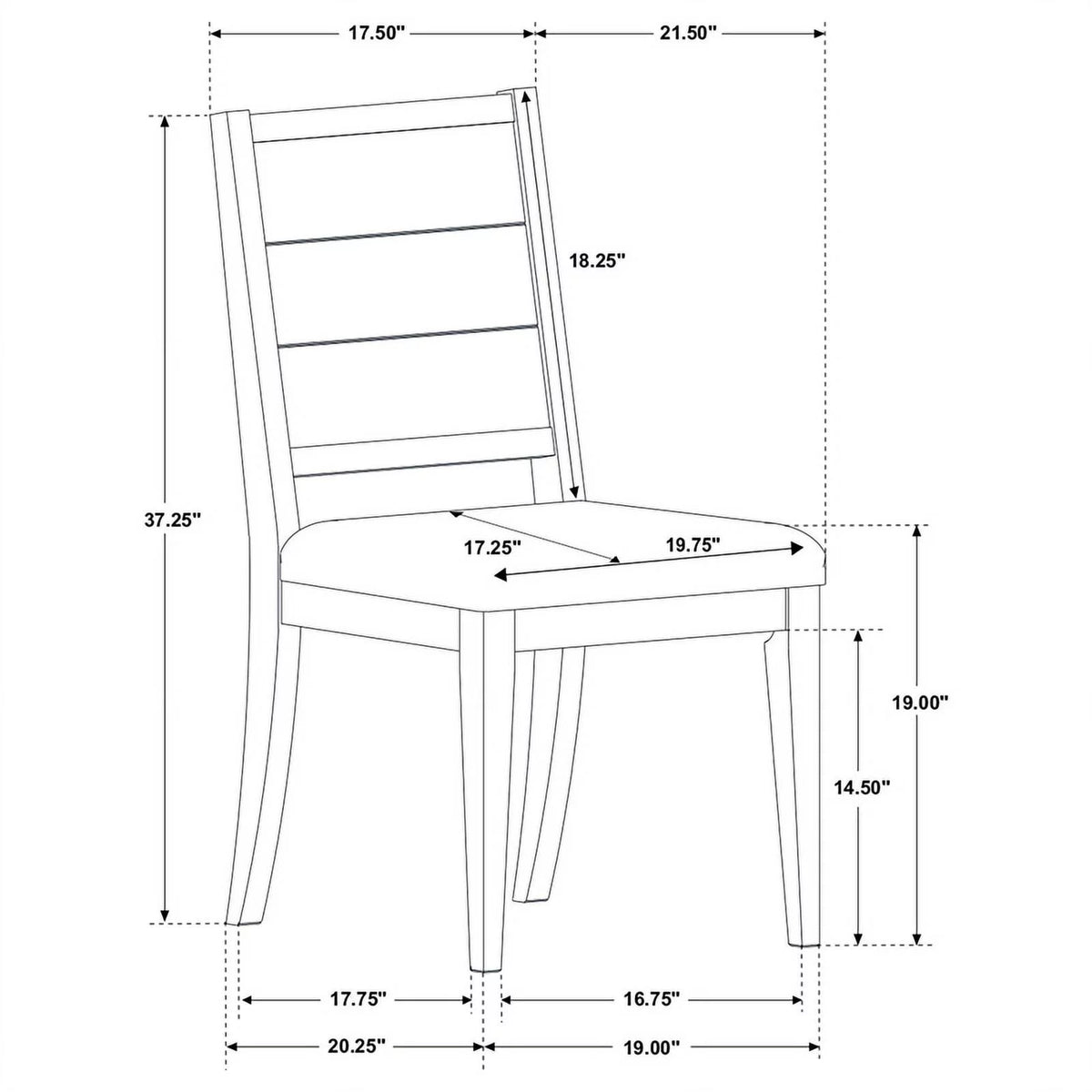 7-piece Wood Dining Table Set with Extension Leaf O934