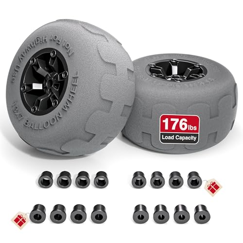 13" Flat-Free Beach Wheels 2 Pack Q4133
