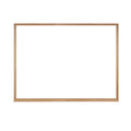 White Acrylate Markerboard 48.5 in. x 60.5 in. Wood Frame M45859