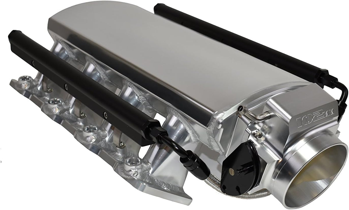Intake Manifold 102mm Throttle Body Fabricated Metal Sheet D68619