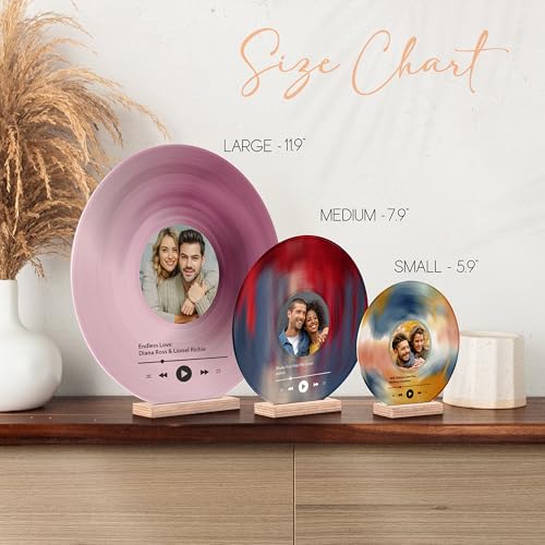 Decorative Vinyl Record with Custom Photo D537317