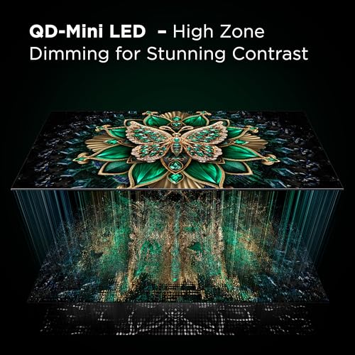 55-Inch QD-Mini LED 4K UHD Google Smart TV C803663