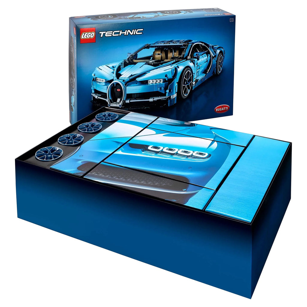 Bugatti Chiron Race Car Building Kit J18217