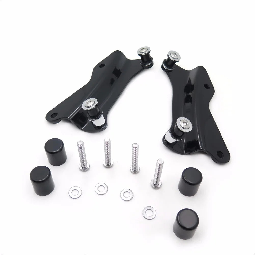 4-point Docking Hardware Kit with Cover Gloss Black T111