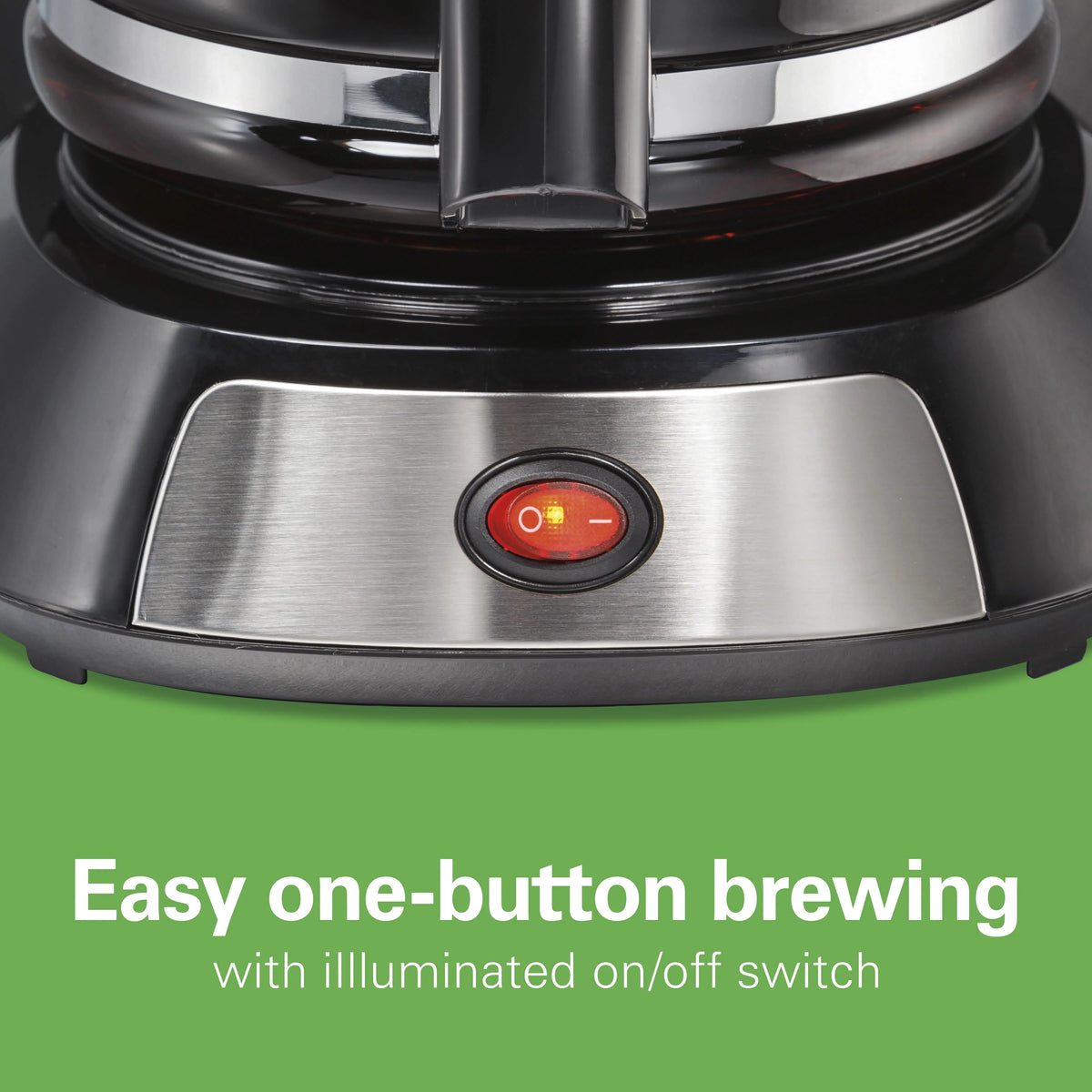 12 Cup Coffee Maker, 96 fl oz, Stainless Steel R203