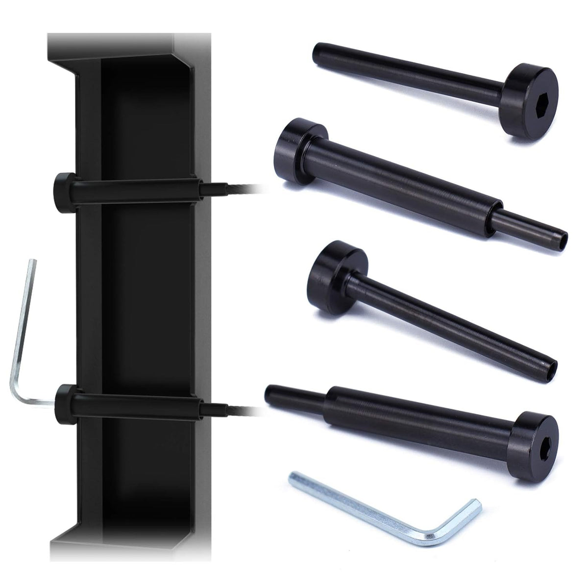 Black Cable Railing Kit T316 Stainless Steel Y2871