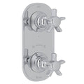 Polished Chrome Thermostatic Trim with Diverter Y3571