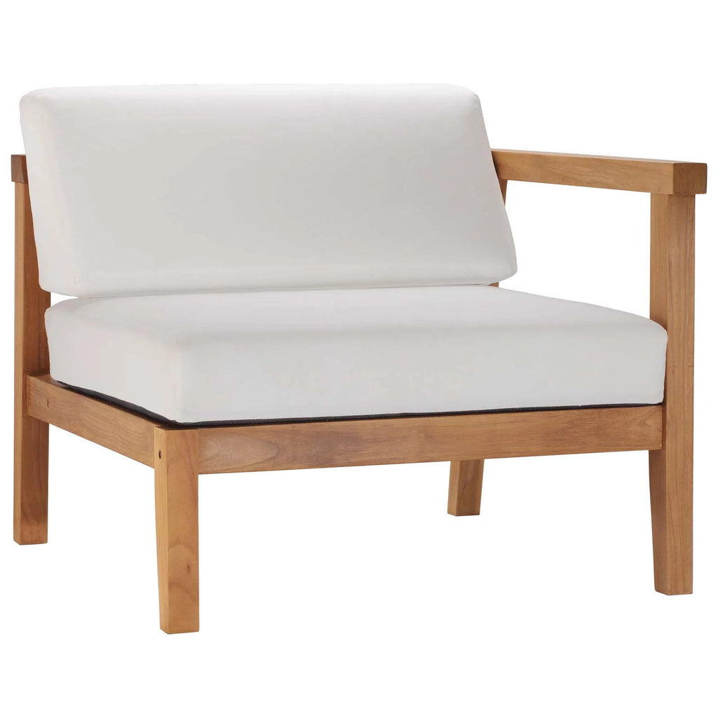 Teak Wood 2-Seater Loveseat J41853