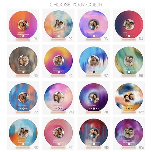 Decorative Vinyl Record with Custom Photo D537317