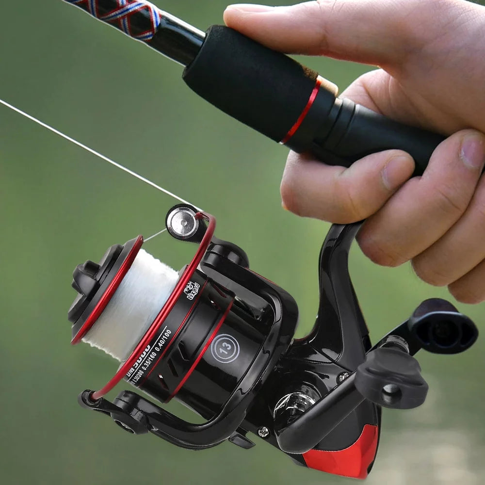 Lightweight 5.2:1 Gear Ratio Spinning Fishing Reel C14579