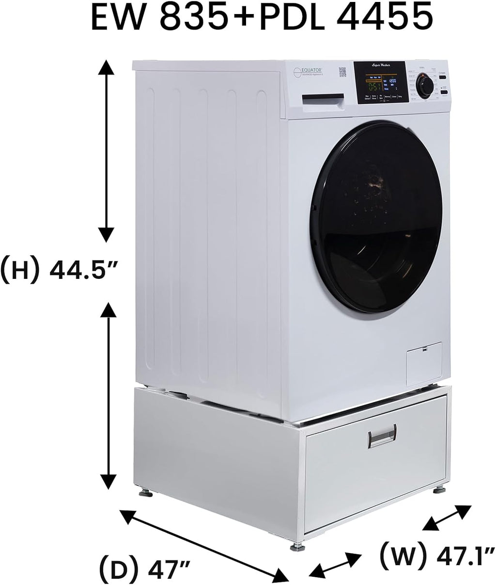 Laundry Set Washer and Vented Dryer with Pedestals F53664