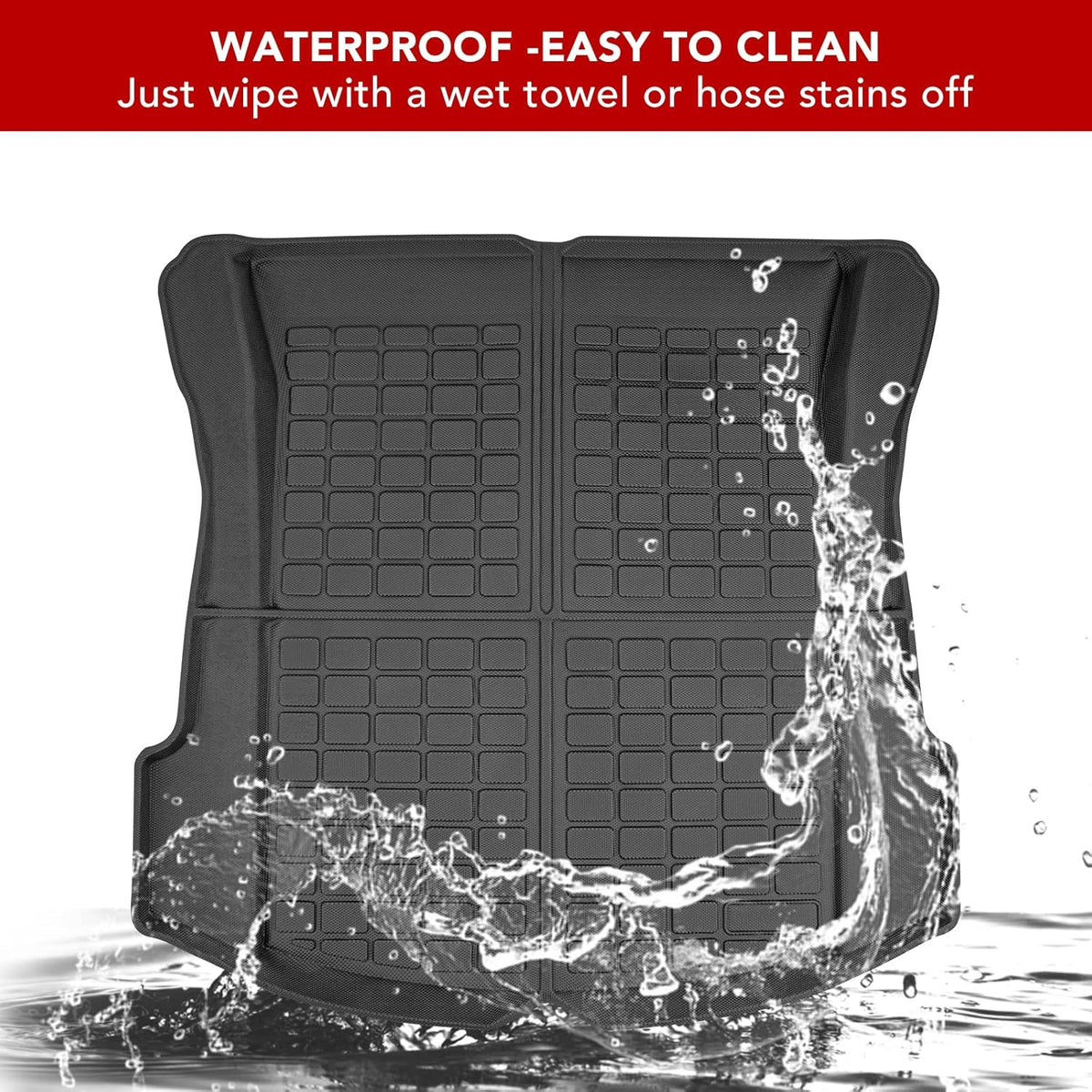Heavy Duty Rear Trunk Cargo Mat R982
