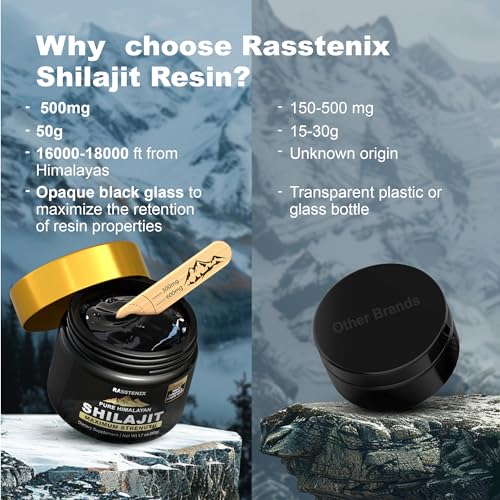 Pure Himalayan Shilajit Resin - 500mg K654