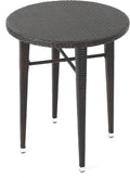 Round Wicker Bar Table U555