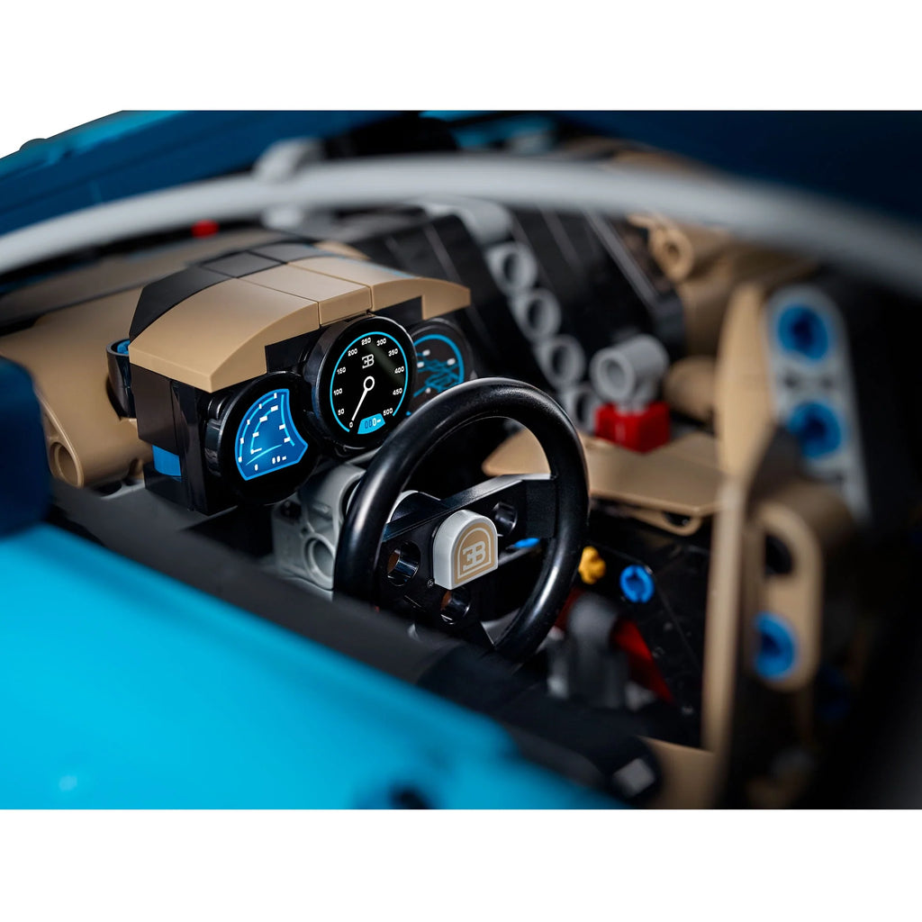 Bugatti Chiron Race Car Building Kit J18217