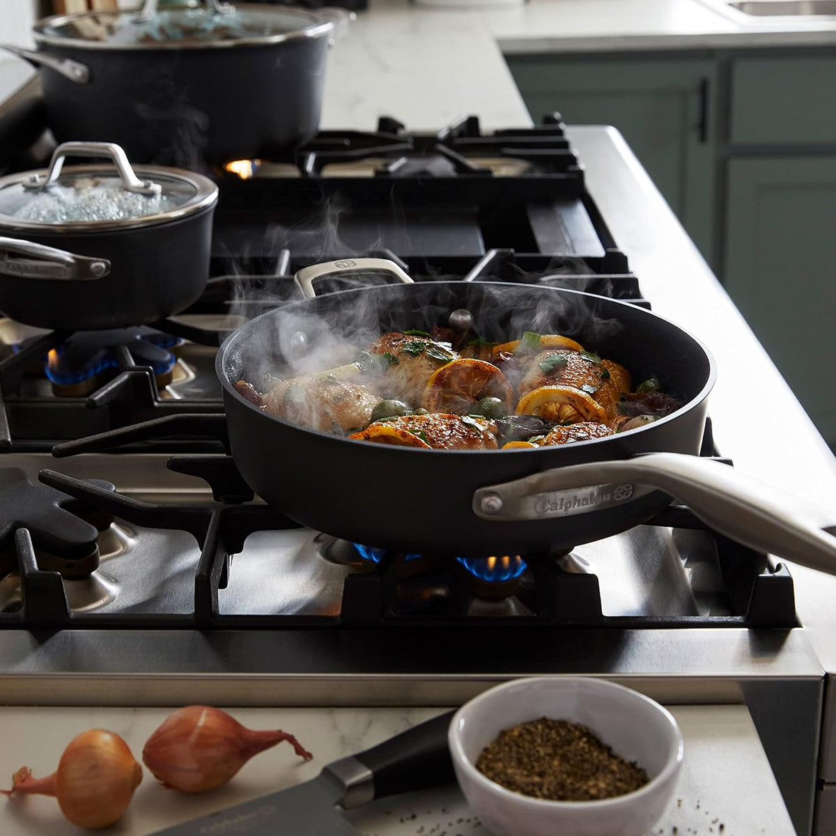 Calphalon Premier Hard-Anodized Nonstick 8.5-Quart Dutch Oven with Lid D6621