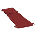Ruby Red Outdoor Chaise Cushion Cover Y5496