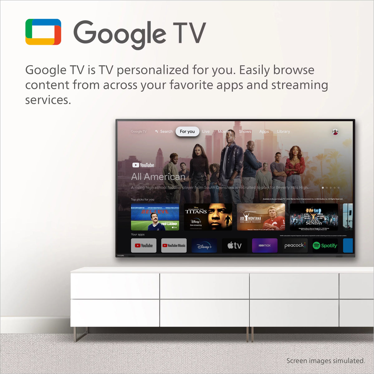 65 Class 4K Ultra HD Google Smart LED Television K8158