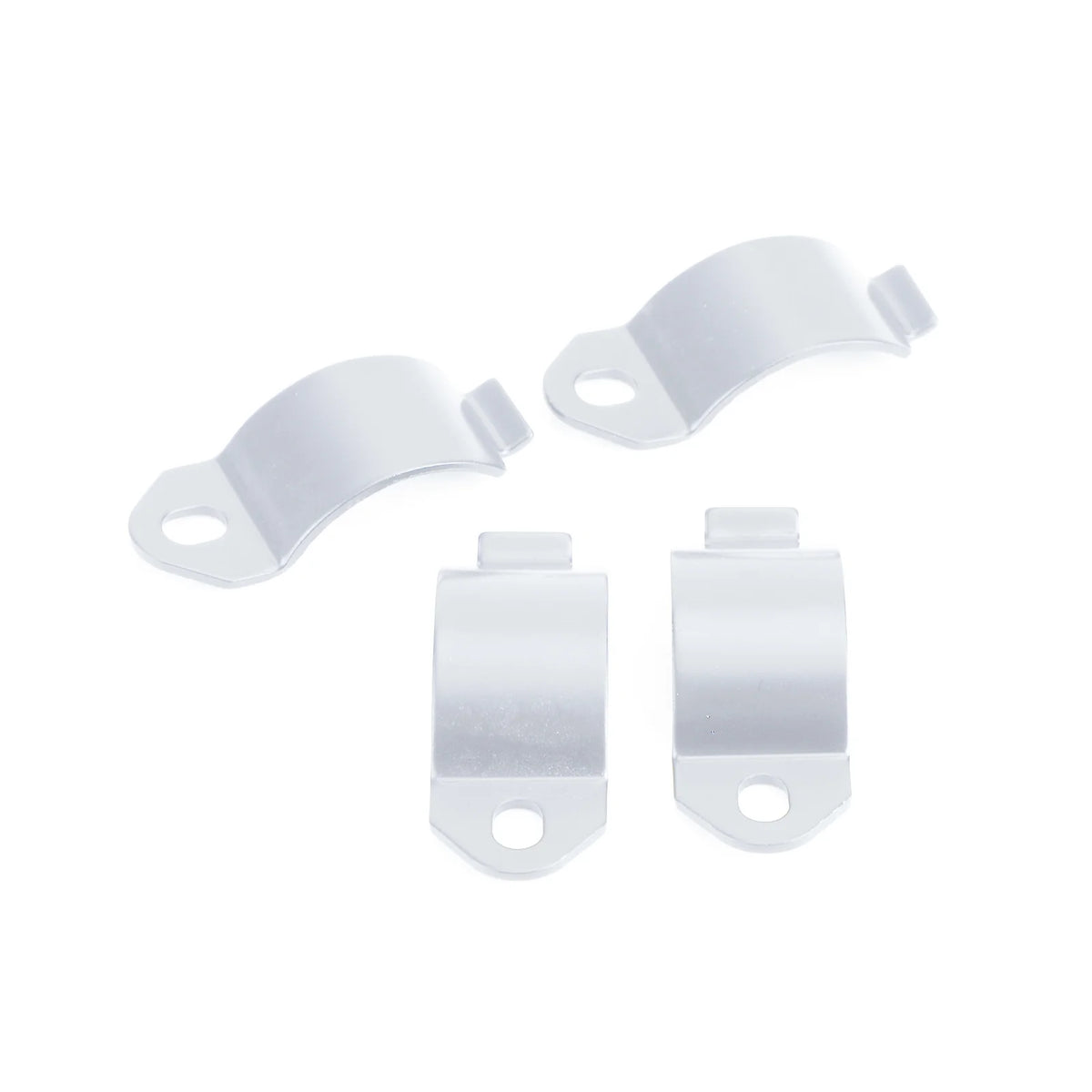 Chrome Motorcycle Headlight Mount Bracket Adapter H70336