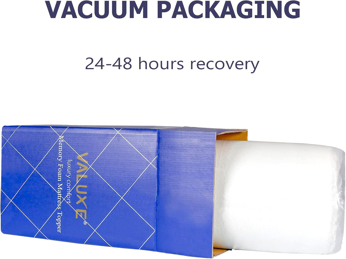 3 Inch Gel Memory Foam Mattress Topper California King Size with Bamboo Cover B997486