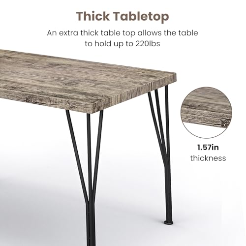 5-Piece Dining Table Set with 4 Chairs P771
