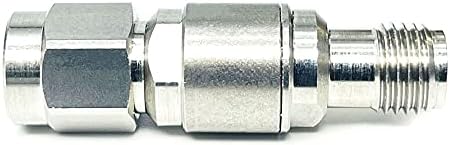 3.5 mm Male to 3.5 mm Female Microwave Adapter, DC to 34 GHz, 50 Ohm, Stainless Steel Body K65032