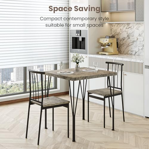 5-Piece Dining Table Set with 4 Chairs P771
