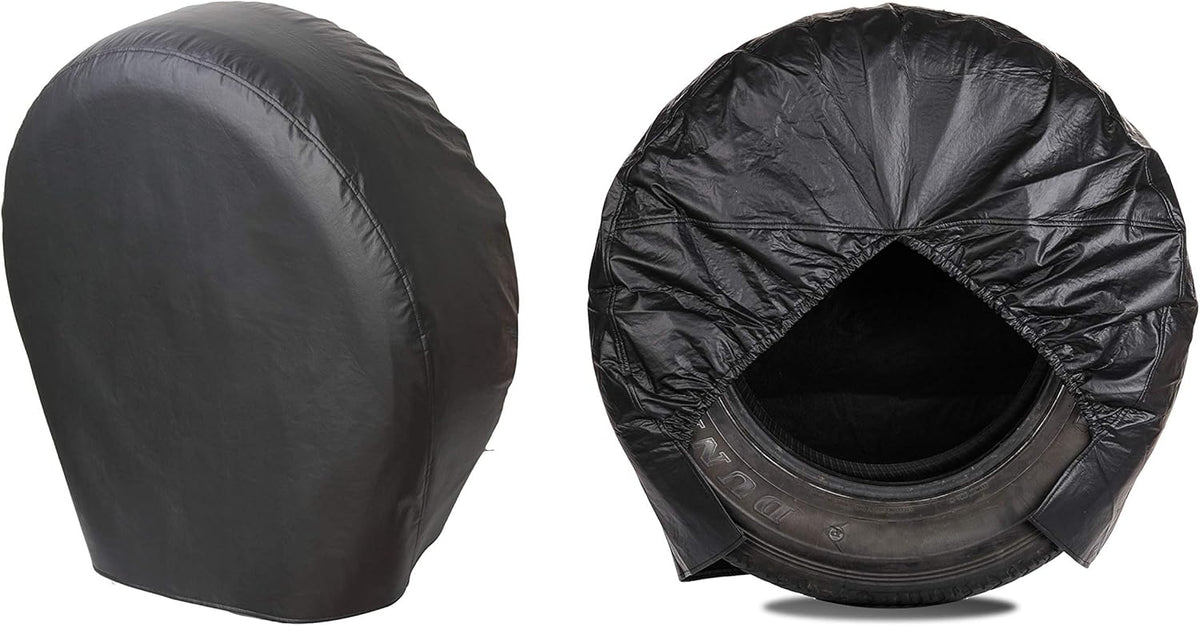 Heavy Duty Thicken Tire Covers for RV Wheel, 4 Pack, for Diameter 27"-29", Charcoal Z770
