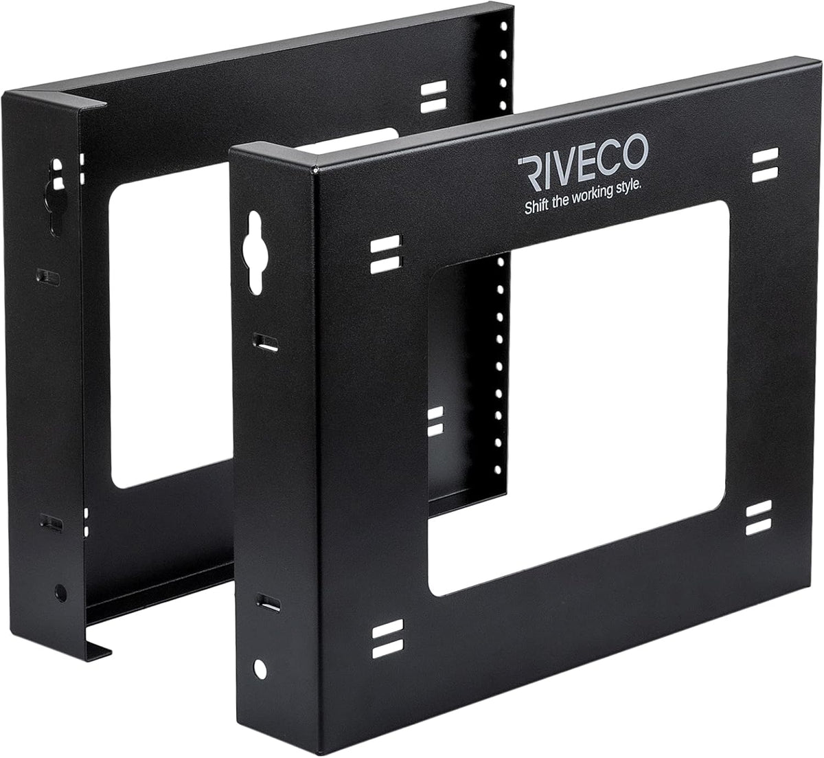 6U Open Frame Rack Wall Mount Desktop Mount Pack of 2 L862072