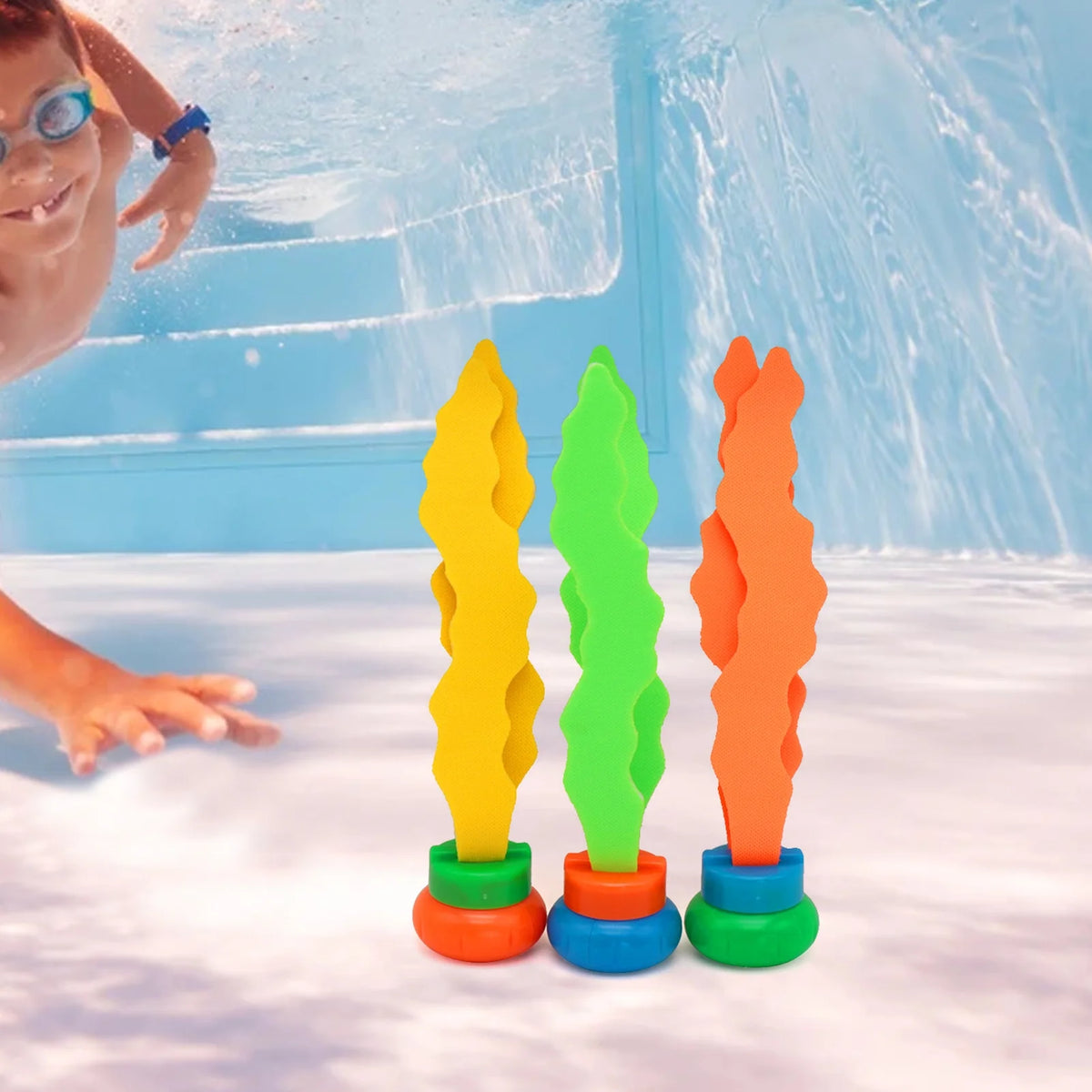 3Pcs Diving Toy for Pool for Kids H374024