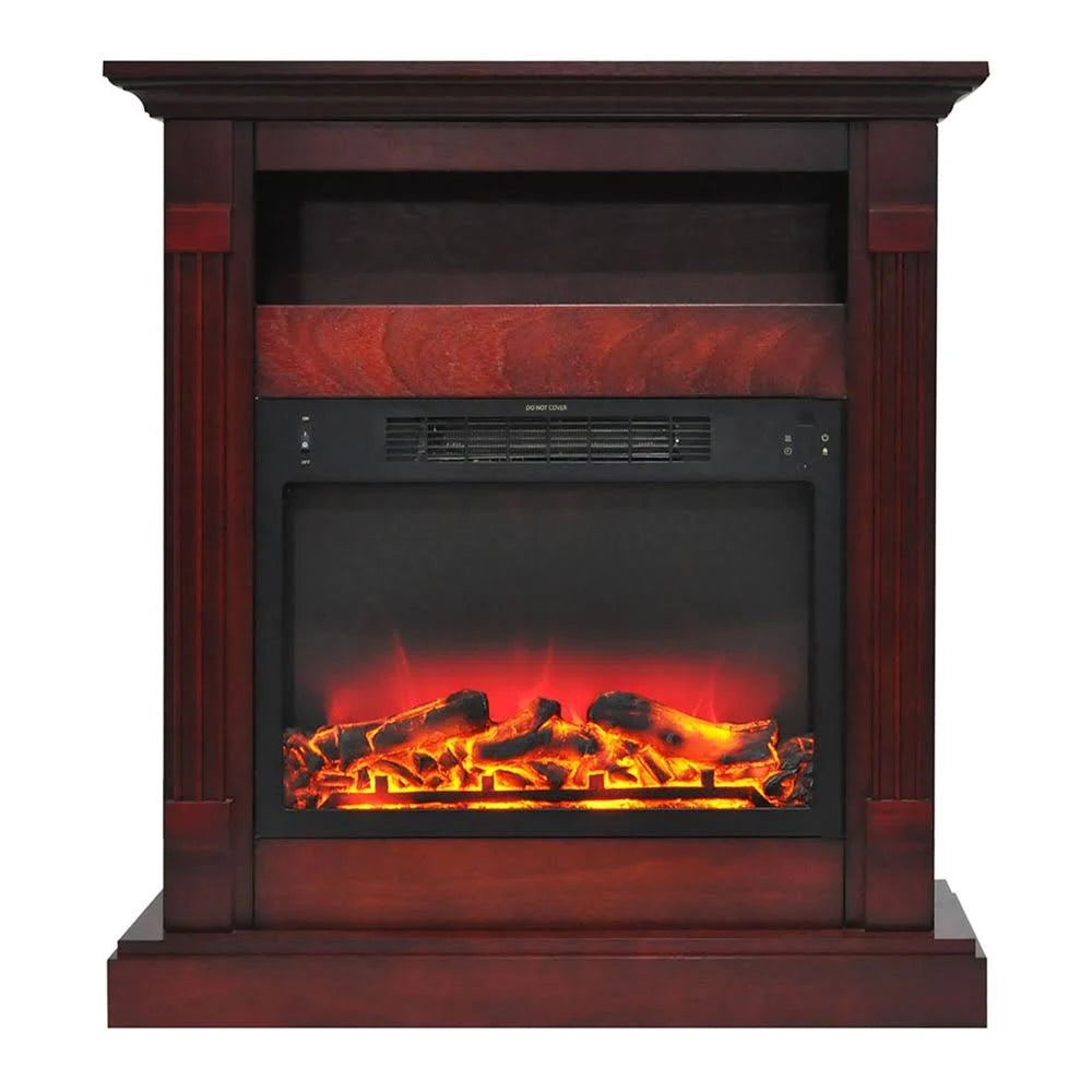 Cherry Floor-standing Electric Fireplace F509