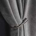 2 Piece Blackout Velvet Curtains Z84243