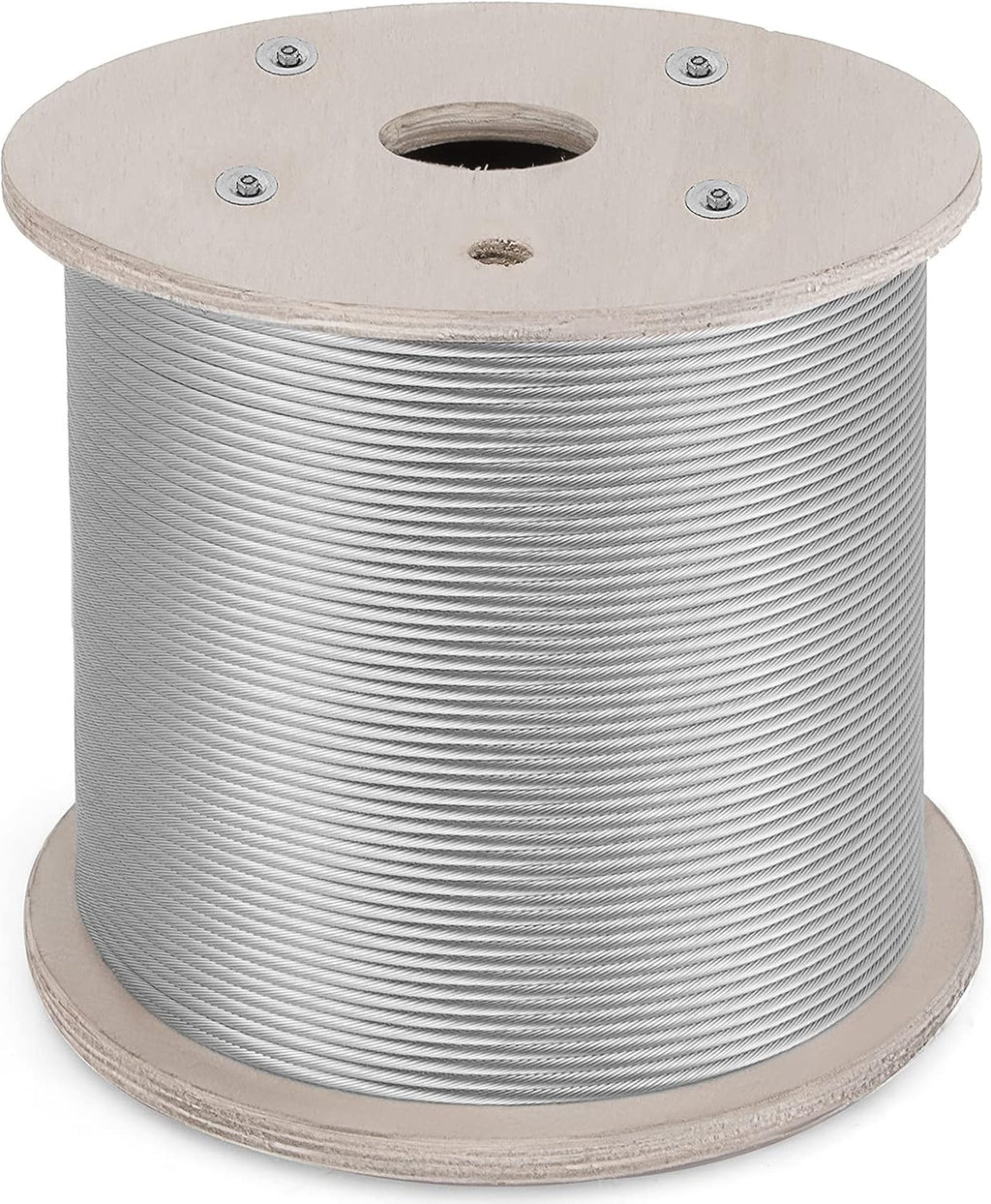 304 Stainless Steel Cable 1/4 Inch 7 X 19 Steel Wire Rope 200Feet T559