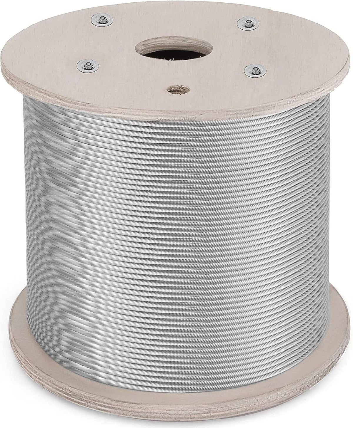 304 Stainless Steel Cable 1/4 Inch 7 X 19 Steel Wire Rope 200Feet T559