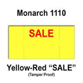 Fluorescent Chartreuse General Purpose Labels for Price Guns U7874
