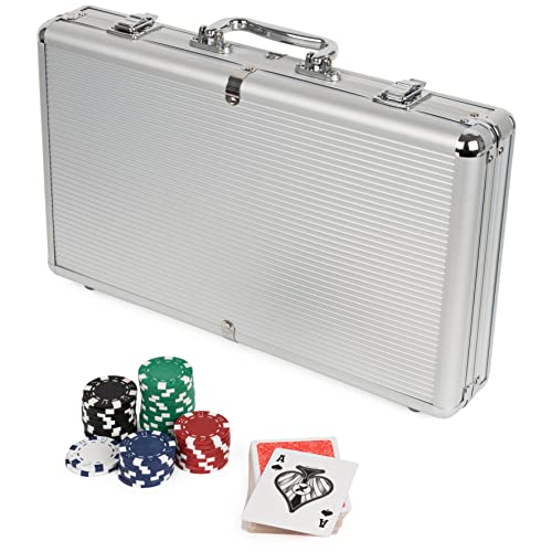 300-Piece Poker Set with Aluminum Carrying Case I66046