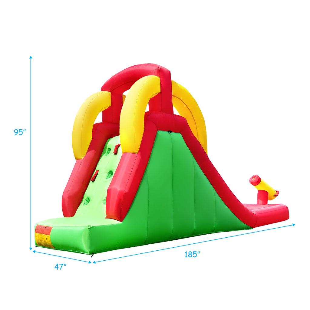 Inflatable Water Slide Bounce House with 550W Blower U5118