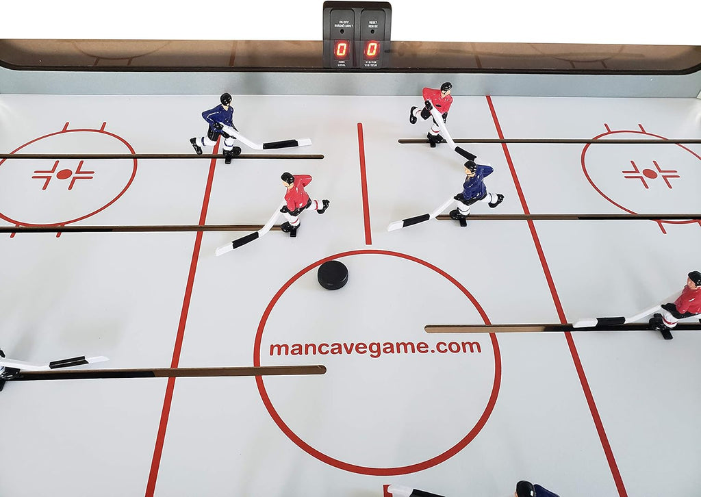 Rod Hockey Game Table with Electronic Scoring G767