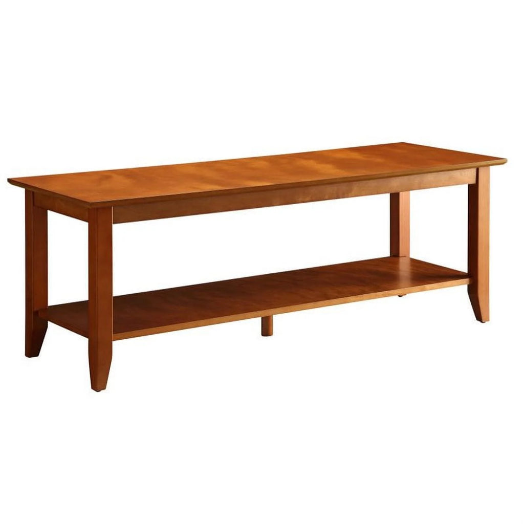 Cherry Coffee Table with Shelf L910