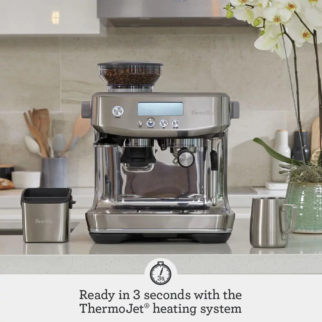 Medium Brushed Stainless Steel Espresso Machine L894035