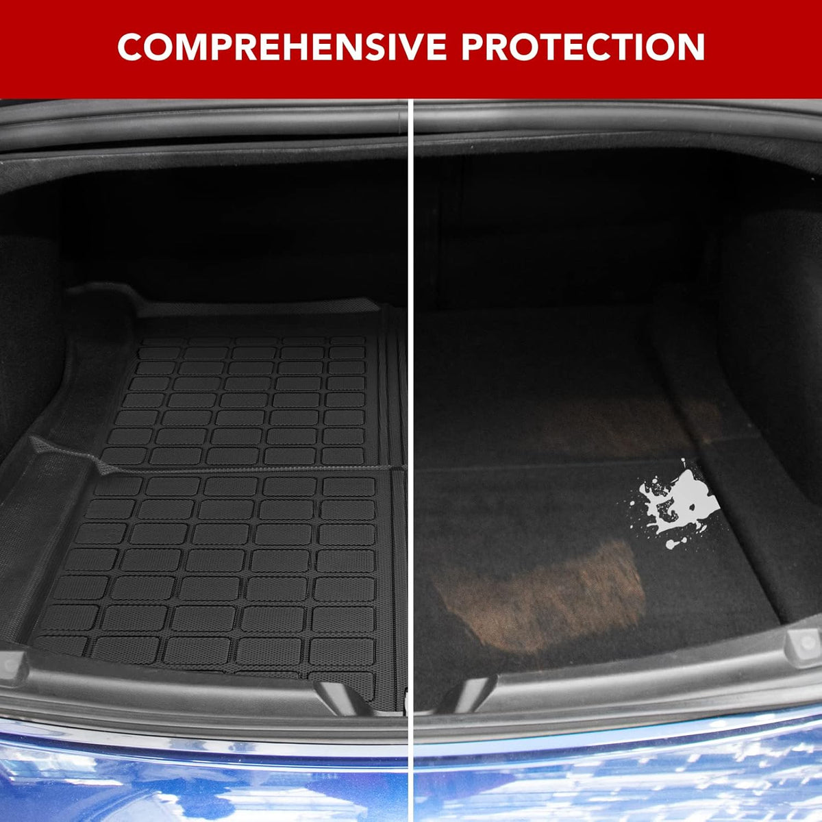Heavy Duty Rear Trunk Cargo Mat R982