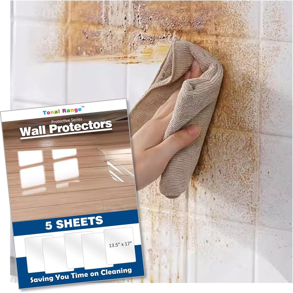 Clear Self Adhesive Wall Protector -5 Sheets R96018