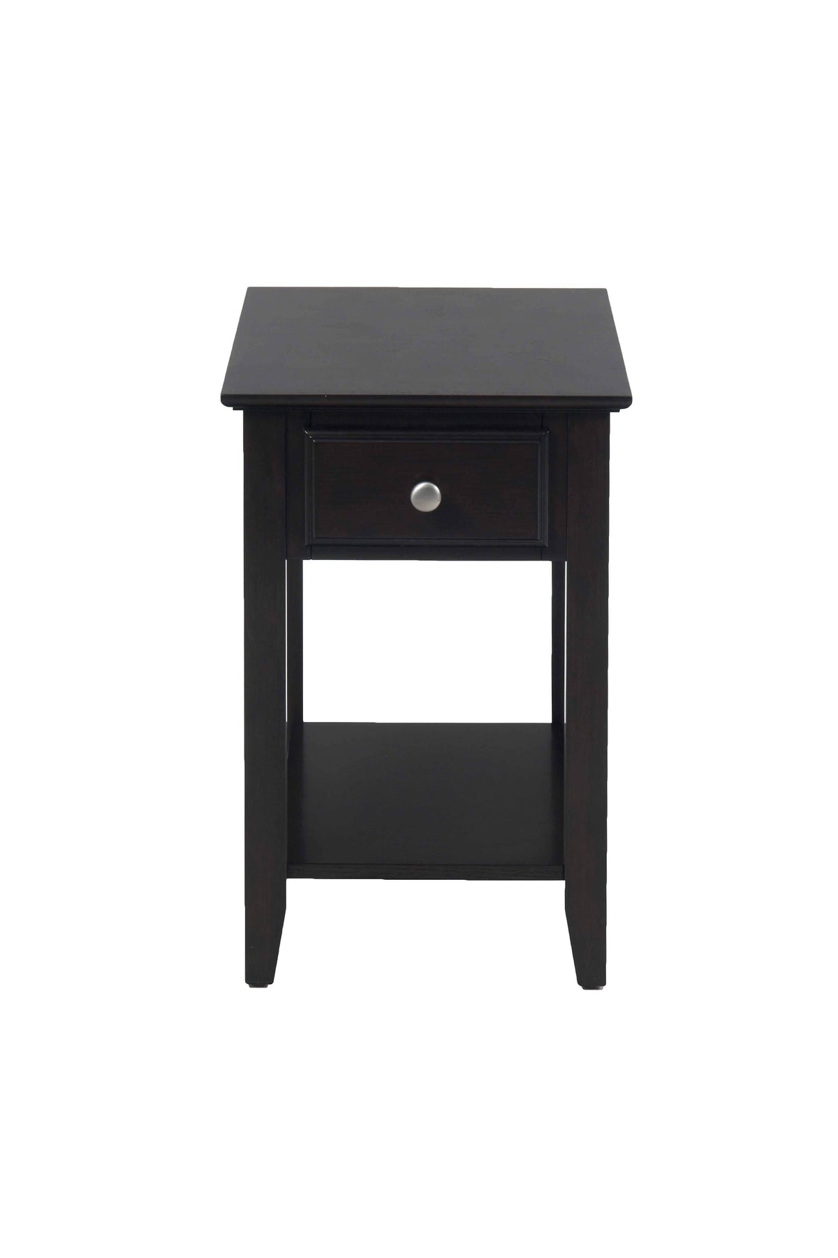 Espresso Chairside Table E74893