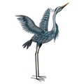 Metallic Blue Heron Wings Up 24.5"X38.5"X47" C903088
