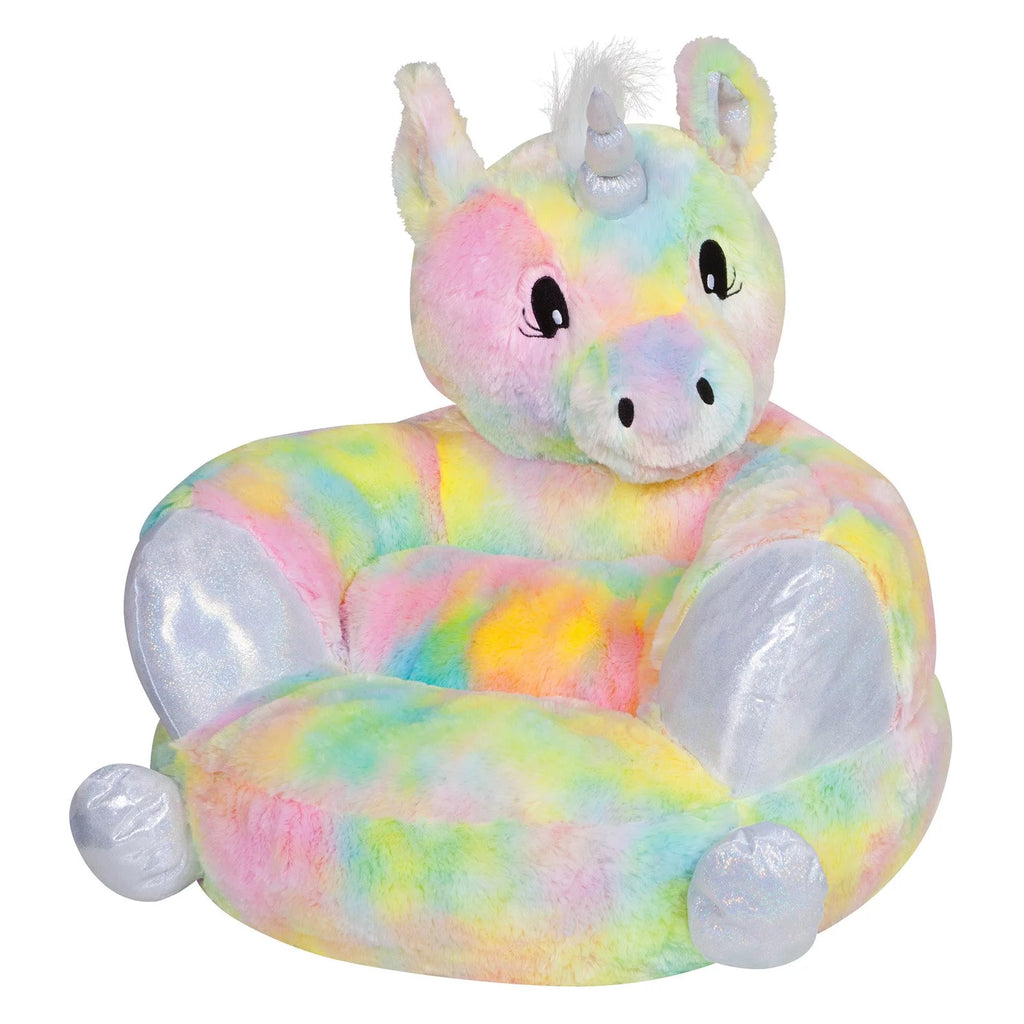 Plush Rainbow Unicorn Chair X92471