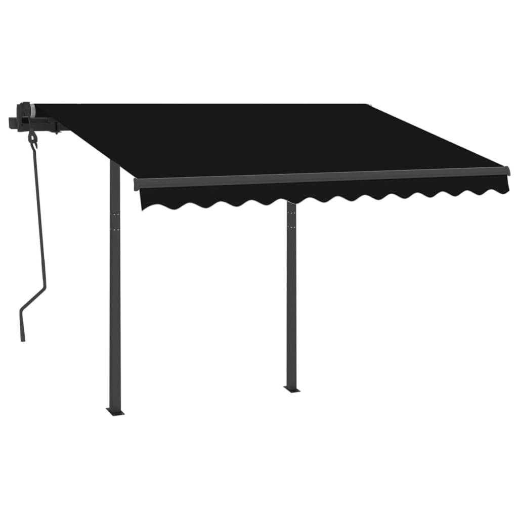 Manual Shelter Sun Shade Patio Canopy 118.1 X 98.4 Inches H145