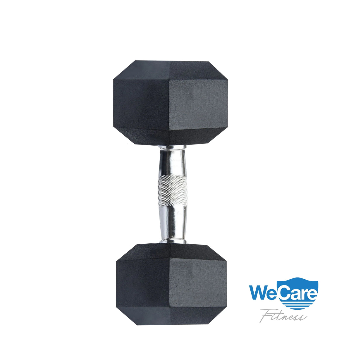20lb Rubber Chrome Dumbbells Pair J752016