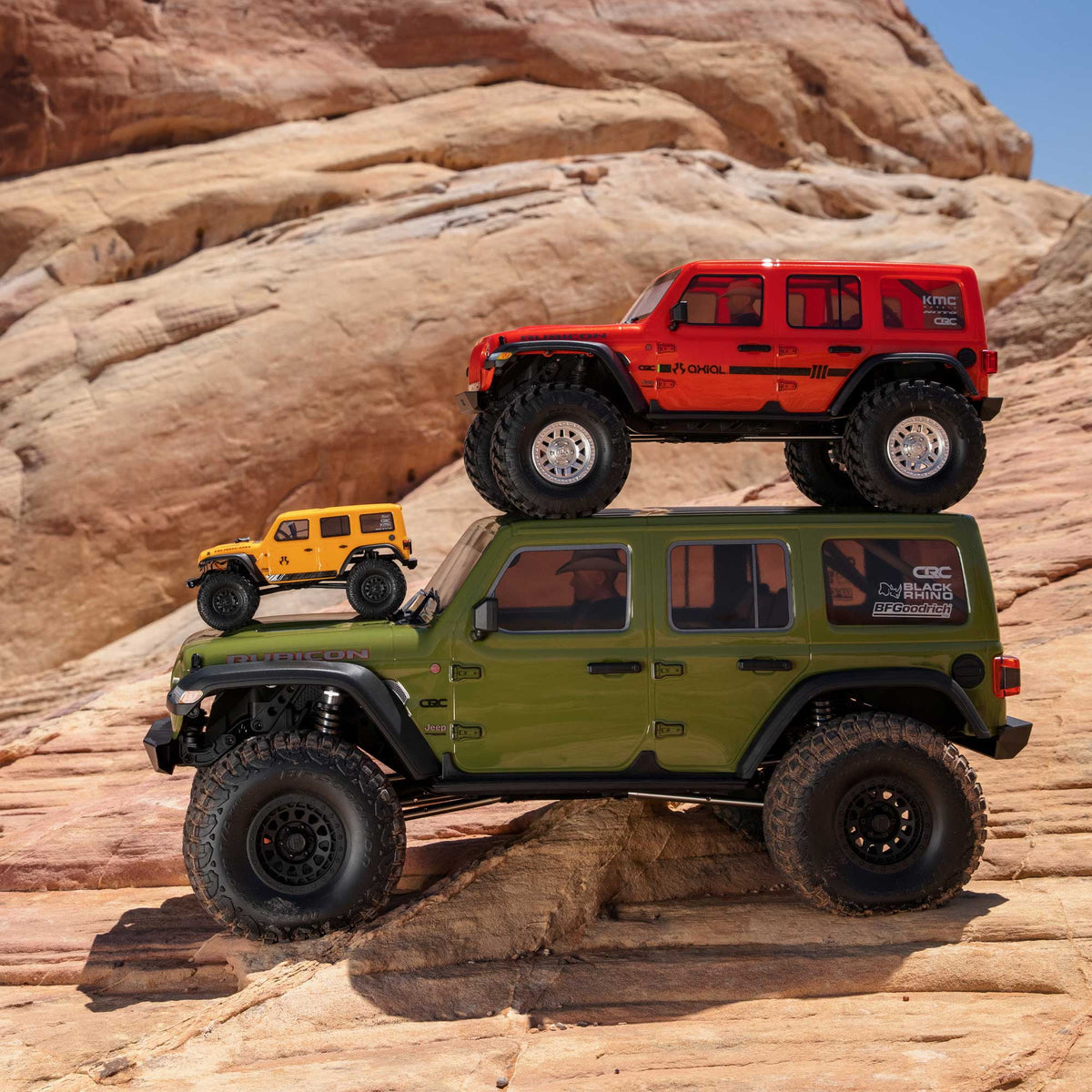 Green 1/6 4 Wheel Drive Electric Rock Crawler RC Truck B679