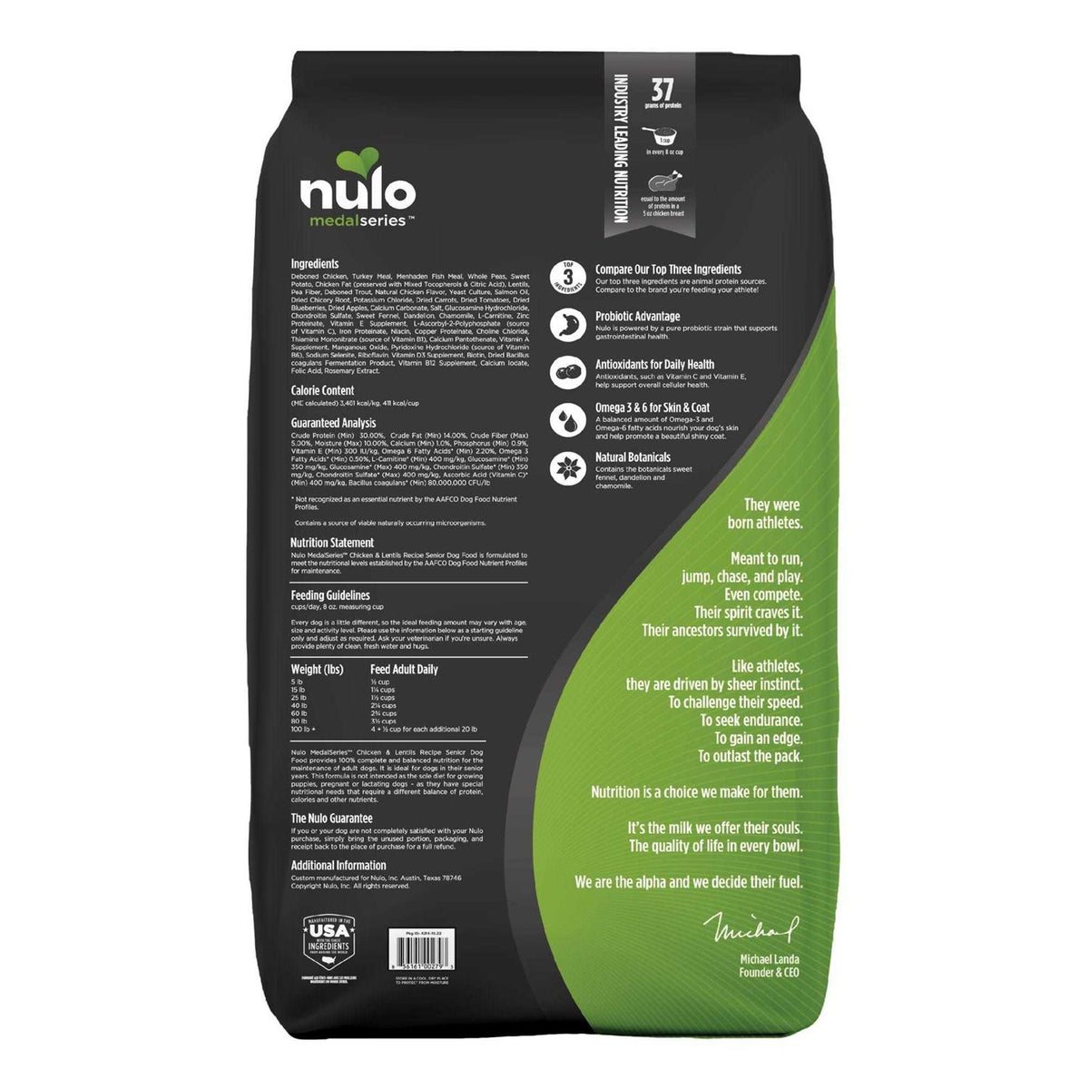 Senior Dry Dog Food S397
