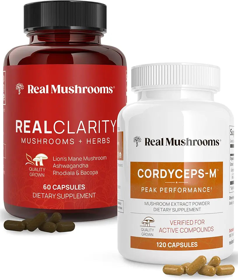 60ct and 120ct Capsules Bundle Mushroom Supplement H602981